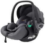 Детская коляска Rant Flex Therm Soft 3 в 1 с автокреслом Evomax Grey Shine Brown