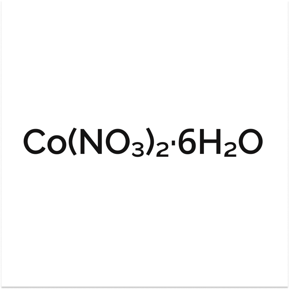 кобальт (II) азотнокислый 6-водный формула
