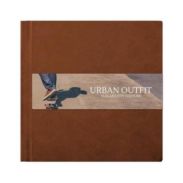 Photobook 15х15 eco-leather "Rosso"