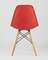 Стул Eames Style DSW красный (разборный каркас)