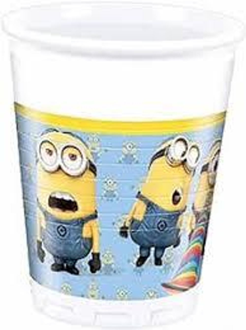 P Стаканы пластиковые 200 мл "Милые Миньоны" / Lovely Minions / набор 8 шт. /