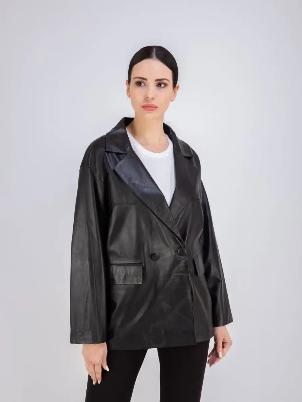 Куртка женская из натуральной кожи Турция