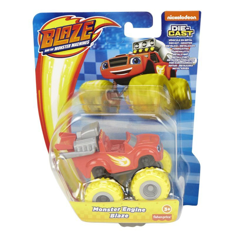Fisher-Price Blaze - Металлоавтомобиль Мегасильник Blaze GWX77