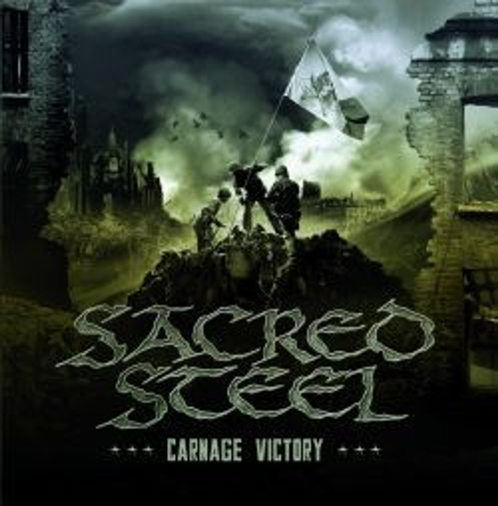 SACRED STEEL - CARNAGE VICTORY, 2009, heavy power metal, музыкальный компакт диск