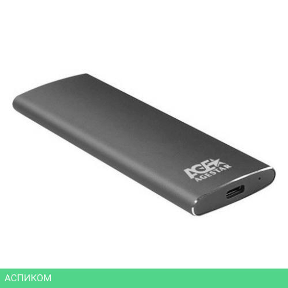 Бокс для накопителя AgeStar 3UBNF2C черный