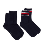 Носки 2 пары SPORTY Tommy Hilfiger - темно-синий(701224914)