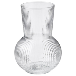 IKEA PÅDRAG  (ИКЕА ПÅДРАГ)  -  Ваза, прозрачное стекло, 17 см