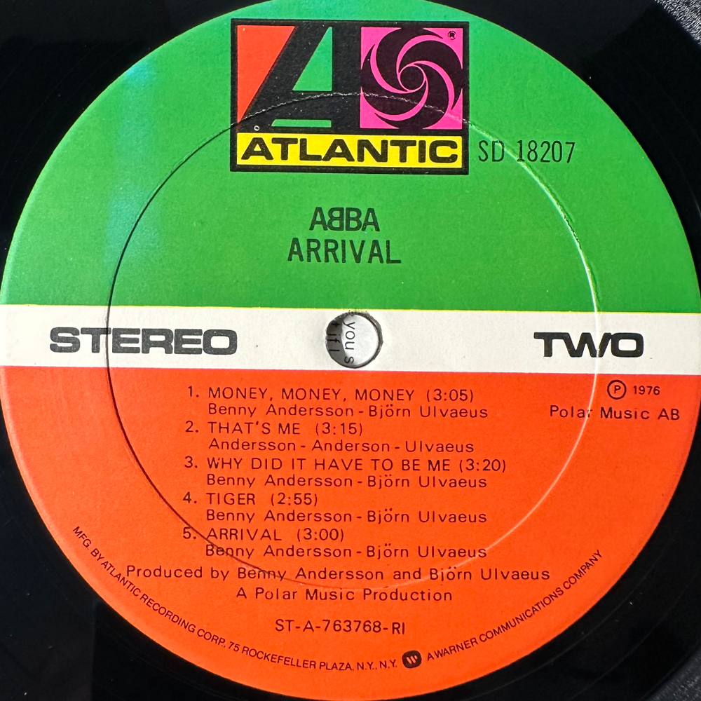ABBA ‎– Arrival (США 1976г.)