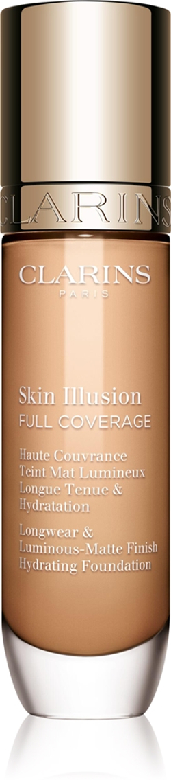 Clarins Skin Illusion Hydrating Foundation - Тональная основа с высокой степенью покрытия оттенок 108.3N, 30 ml