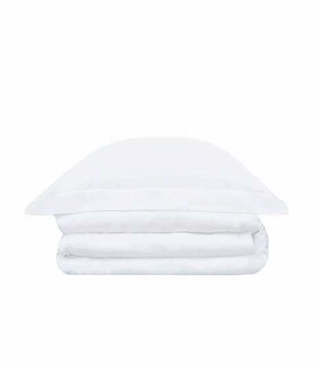Постельное белье 2 спальное евро Decoflux Solid White