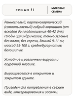 Семена огурцов Рисан F1, 7 семян (Vita Green / Вита Грин)