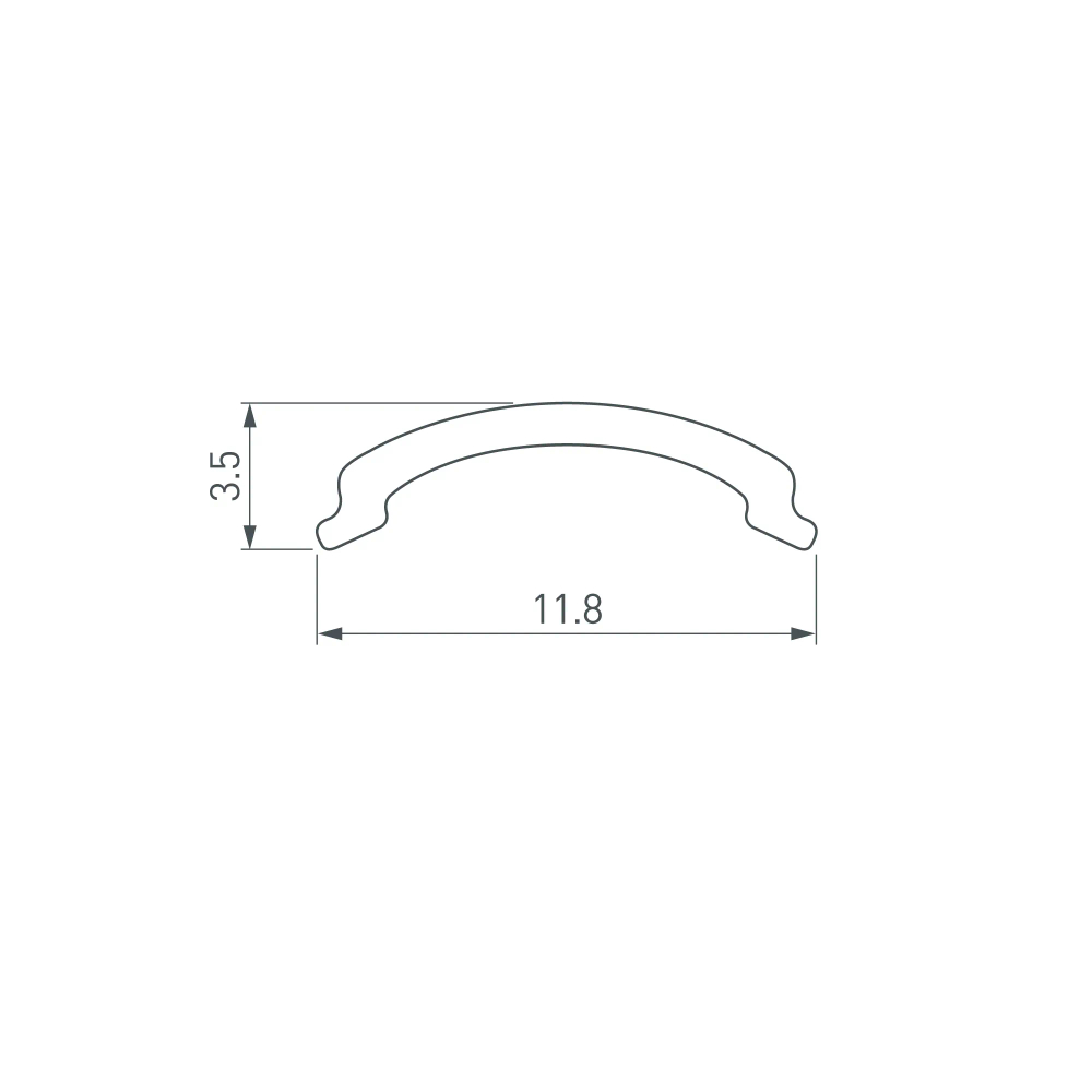 Экран ARH-KANT-H10-2000 Round Opal (Arlight, Пластик) 036322