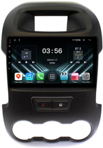 Магнитола для Ford Ranger 3 2011-2015 (рамка тип 2) - FarCar DX245M монитор 9" IPS на Android 13, 4+64Гб, CarPlay
