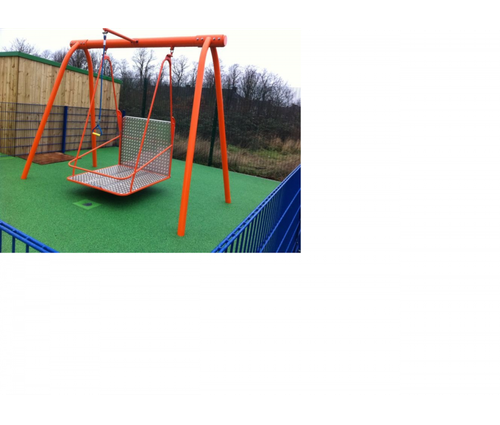 Качели для инвалидной коляски КМК