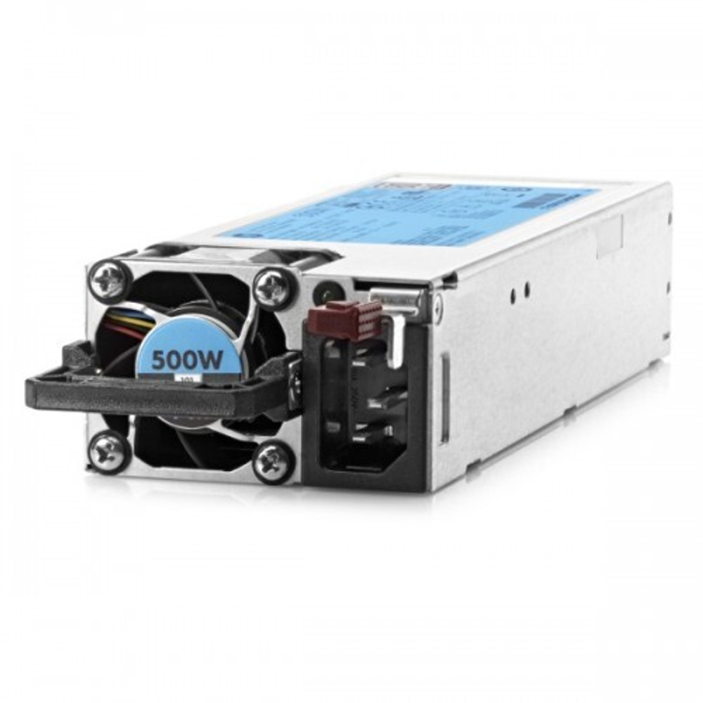 Блок питания HP Hot Plug Redundant Power Supply Flex Slot Platinum 500W Option Kit (720478-B21, 723595-101, 723594-001, 754377-001, DPS-500AB-13 A, HSTNS-PD40)