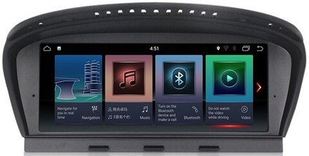 Магнитола для BMW 3-серии (E90) 2009-2012 CIC - Carmedia XN-B8002-Q6 на Android 10, SIM-слот, 4ГБ-64ГБ