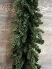 Хвойная гирлянда Парижанка 270*30 см., Литая хвоя+ПВХ, ЕлкиТорг (23044)