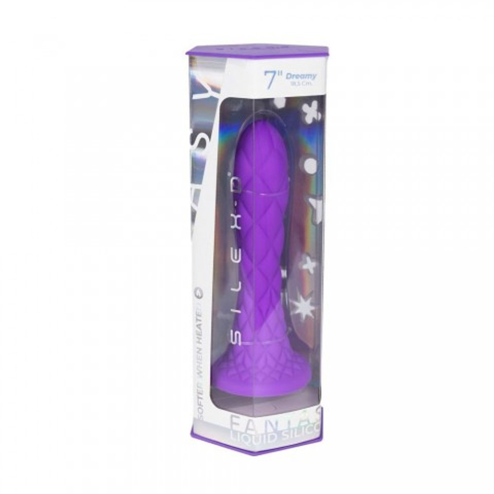 Фаллоимитатор Fantasy Line Dreamy от Silexd, фиолетовый