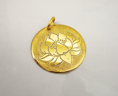 Медальон "Лотос" №2. Златоуст