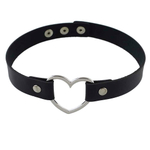 Чокер с сердечком Notabu BDSM чёрный 41 см