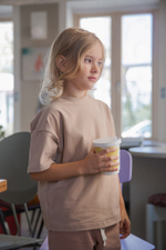 Футболка oversize Какао