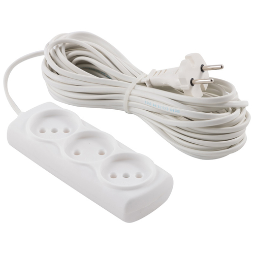 Удлинитель Engy "Эконом" 10м/3роз (ШВВП 2х0.75)