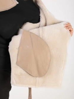 Дубленка зимняя натуральная короткая авиатор