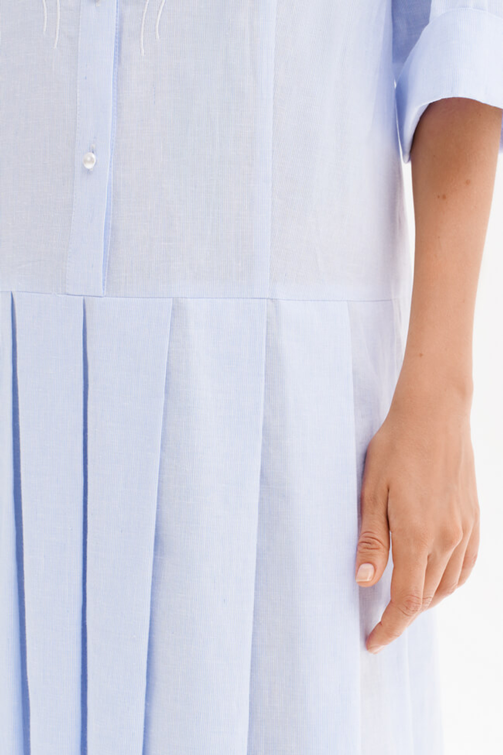 51752 Платье женское (небесно-голубой)