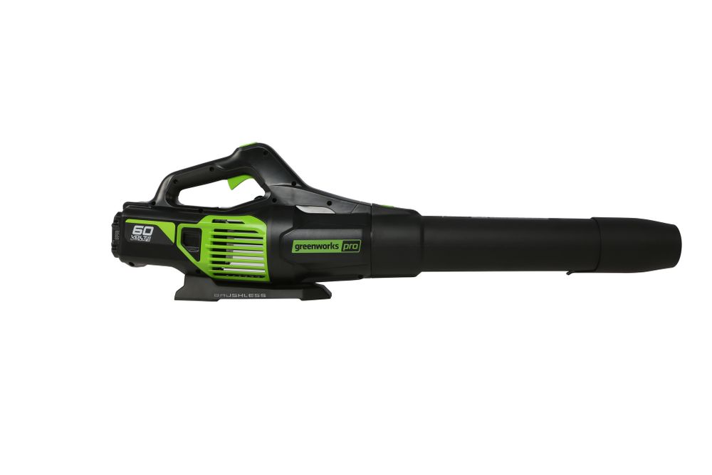 Аккумуляторный воздуходув Greenworks GD60ABK4, 2405607UB,60v, АКБ 4 А·ч. и ЗУ