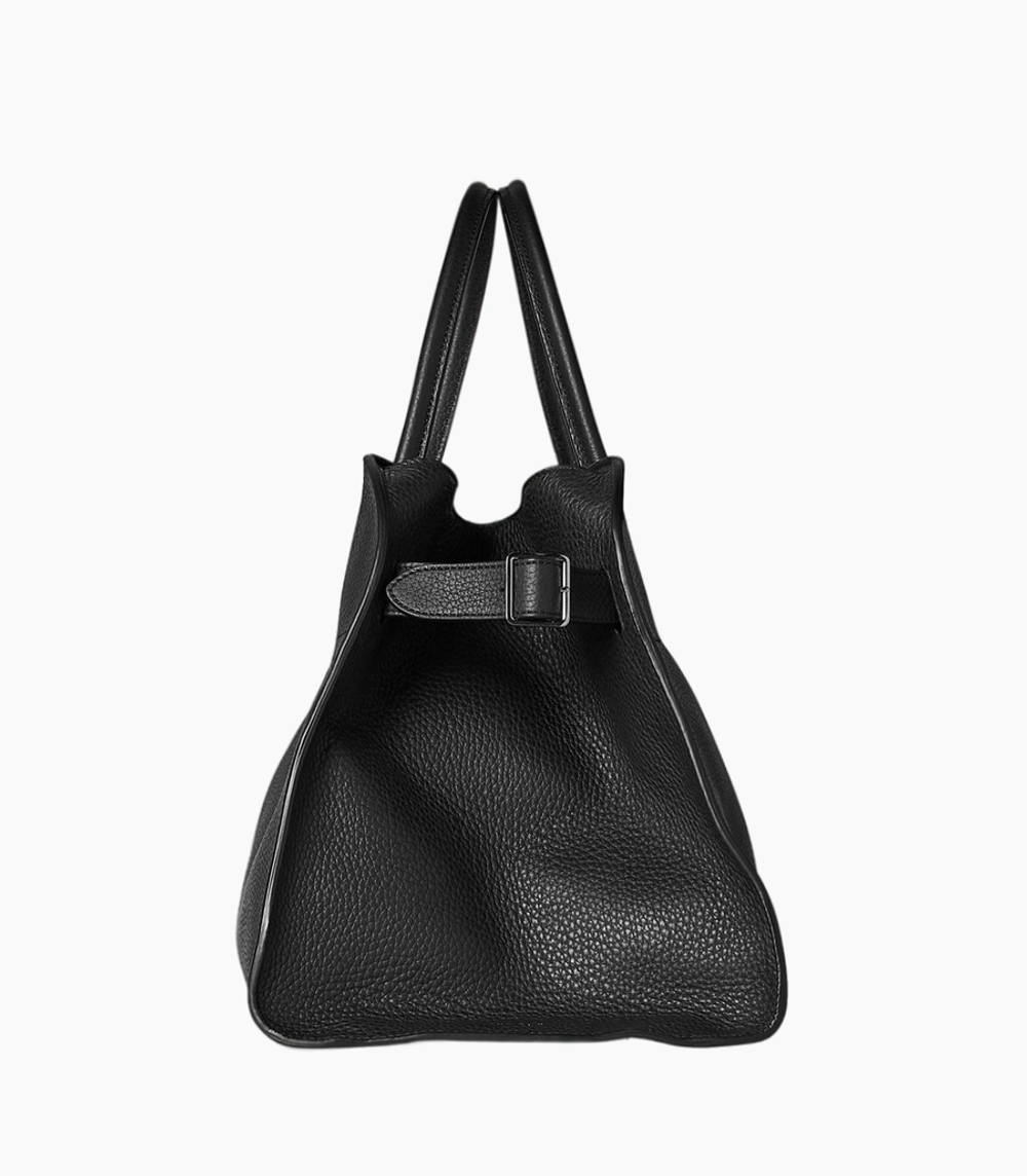 Сумка The Row Soft Margaux 17 Bag in Leather Black