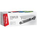 Степлер №10 Berlingo "Hyper" до 20л, пластиковый корпус, синий