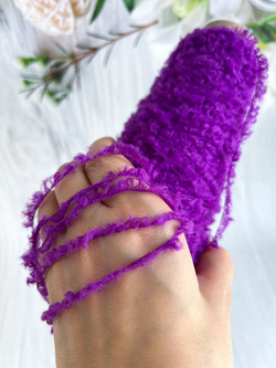 Пряжа для вязания мех Норки декоративная