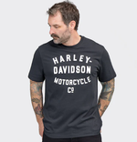 Футболка чёрная Motorcycle Co Harley-Davidson