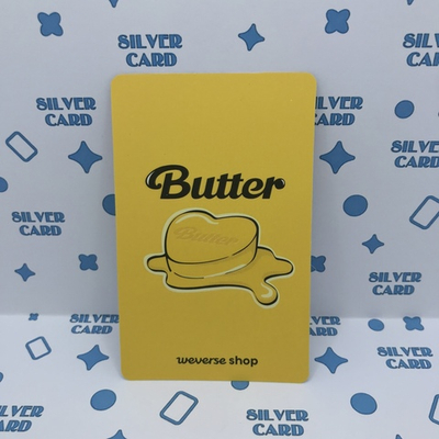 Фотокарта BTS - BUTTER (Джин | предзаказ Weverse shop)