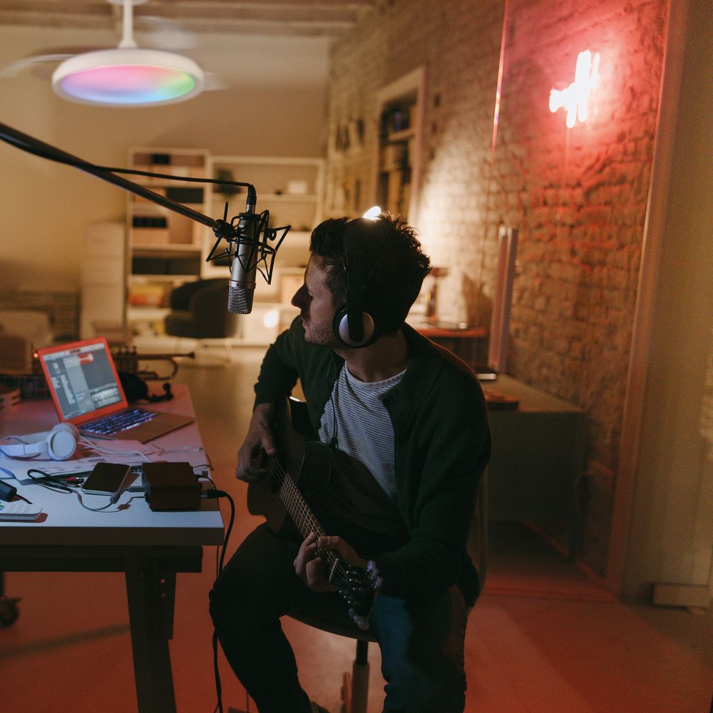 8758 Люстра потолочная-вентилятор SIBERIA