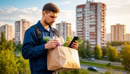 Онлайн-продажи продуктов выросли на 40%, но средний чек снижается