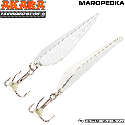 Блесна зимняя Akara Tournament Ice Maropedka 45 6 гр. 33/Sil