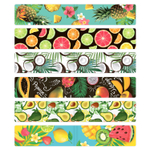 Закладки для книг МАГНИТНЫЕ "FRUITS" набор 6 шт. 60x20 мм BRAUBERG (10 штук в упаковке)