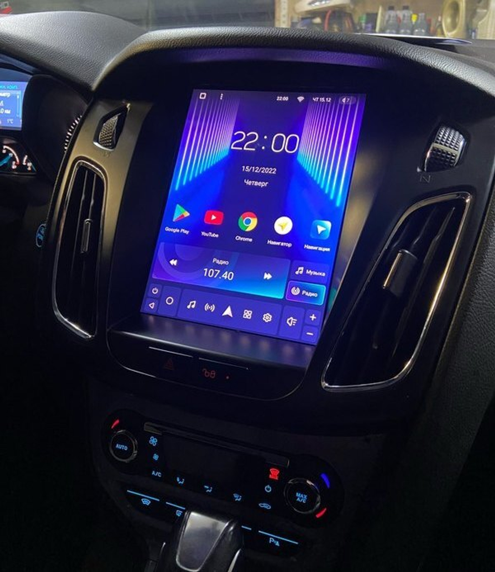 Магнитола для Ford Focus 3 2011-2019 - Teyes TPRO 2 экран 9.7" в стиле "Тесла" на Android 10, ТОП процессор, 4G SIM-слот
