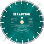 KRAFTOOL LASER- BETON 300 мм (25.4/20 мм, 10х3.2 мм ), алмазный диск (36686-300)