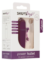 Фиолетовая вибропуля Power Bullet - 6,2 см. (Цвет: фиолетовый)