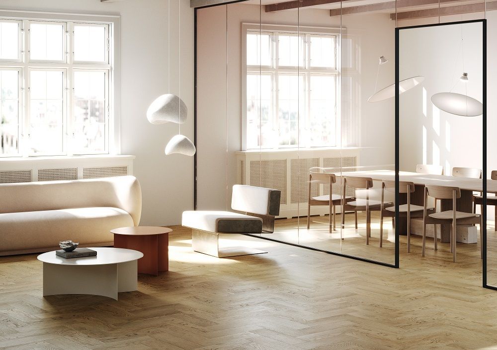 Fargo Herringbone Дуб Неаполь, 1,12 м²