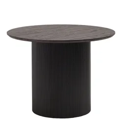 Стол Ballet Ø100 см, темное дерево