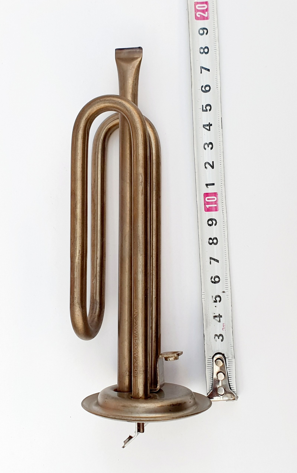 Тэн 1500W (193 мм) водонагревателя малого объема Ø64 мм