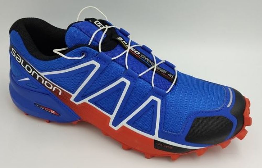 Salomon Speedcross 4 Blue Yonder/Black/Lava Orange , размер 8,5