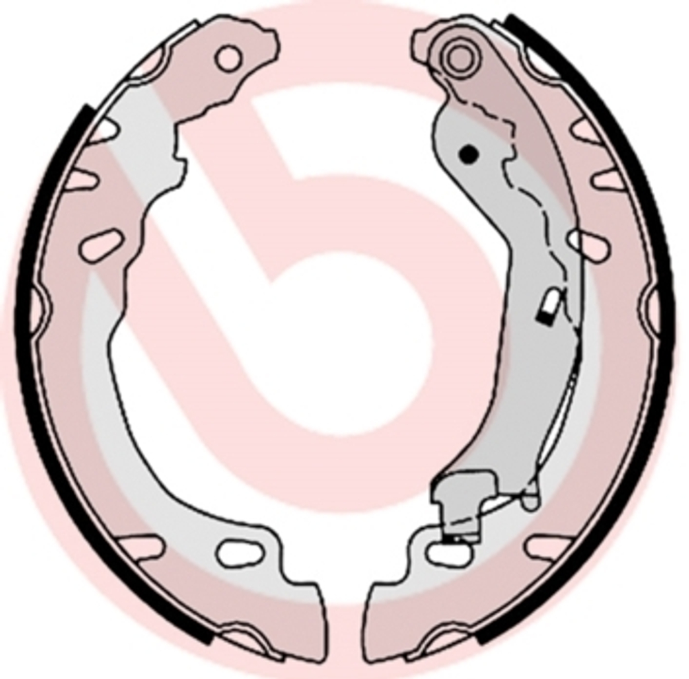 BREMBO - S23529-BRB - Brake Shoe Set