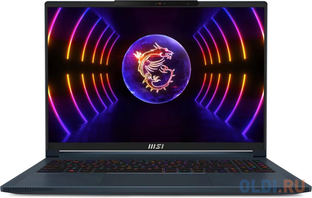 Ноутбук MSI Stealth A13VG-086RU, 16&amp;quot; (2560x1600) IPS 240Гц/Intel Core i7-13700H/16ГБ DDR5/2ТБ SSD/GeForce RTX 4070 8ГБ/Windows 11 Home, голубой [9S7-15F212-086]