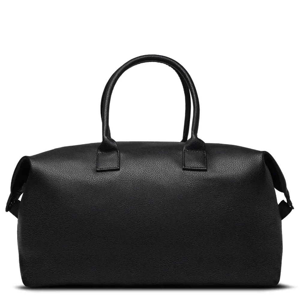 Сумка дорожная из искусственной кожи, черный (2-379)