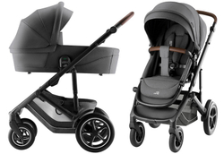 Коляска 3 в 1 Britax Roemer Smile 5Z Style и автокресло Baby-Safe Pro Jade Green Mineral Grey