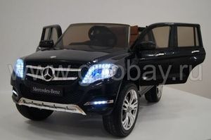 Детский электромобиль River Toys Mercedes-Benz GLK300 черный